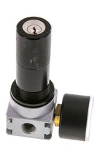 Manodétendeur G1/4'' 600l/min 0.2-6.0bar/3-87psi Manomètre 40 mm Cylinder Lock Multifix 0