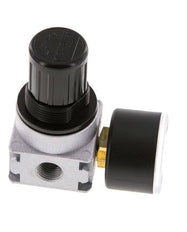 Régulateur de pression G1/4'' 600l/min 0.2-6.0bar/3-87psi Manomètre 40 mm Multifix 0
