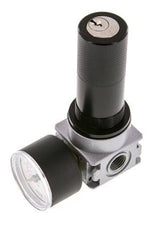 Manodétendeur G1/4'' 600l/min 0.2-6.0bar/3-87psi Manomètre 40 mm Cylinder Lock Multifix 0