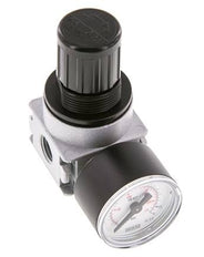 Régulateur de pression G1/4'' 600l/min 0.5-10.0bar/7-145psi Manomètre 40 mm Multifix 0