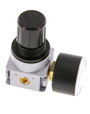 Régulateur de pression G1/8'' 600l/min 0.2-6.0bar/3-87psi Manomètre 40 mm Multifix 0