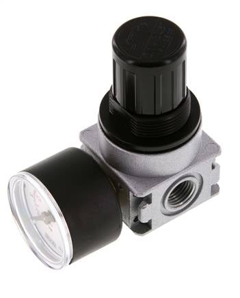 Régulateur de pression G1/4'' 600l/min 0.1-3.0bar/1-44psi Manomètre 40 mm Multifix 0