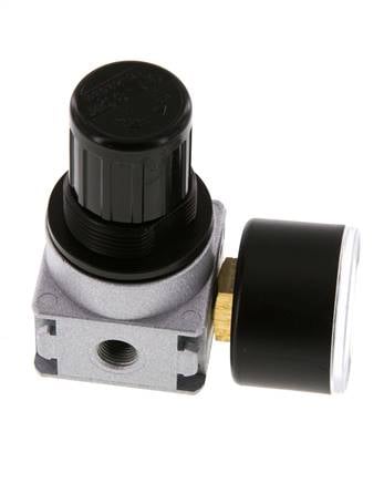 Régulateur de pression G1/8'' 600l/min 0.1-3.0bar/1-44psi Manomètre 40 mm Multifix 0