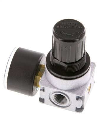 Régulateur de pression G1/4'' 600l/min 0.5-10.0bar/7-145psi Manomètre 40 mm Multifix 0