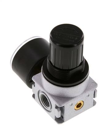 Régulateur de pression G1/4'' 600l/min 0.1-3.0bar/1-44psi Manomètre 40 mm Multifix 0