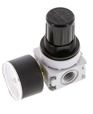 Régulateur de pression G1/4'' 700l/min 0.5-10.0bar/7-145psi Manomètre 40 mm Multifix 0