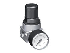 Régulateur de pression G1/4'' 600l/min 0.5-10.0bar/7-145psi Manomètre 40 mm Multifix 0