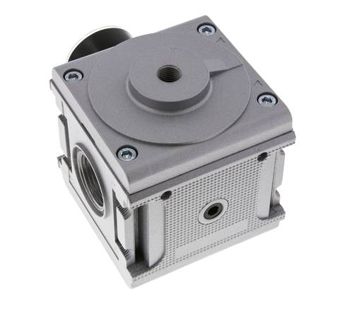 Régulateur de pression piloté G1'' 17500l/min 0.5-16.0bar/7-232psi Aluminium Multifix 5