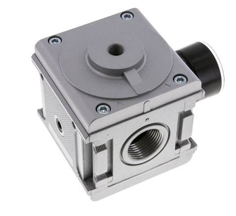 Régulateur de pression piloté G1'' 17500l/min 0.5-16.0bar/7-232psi Aluminium Multifix 5