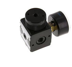 Régulateur de pression piloté G1/4'' 2100l/min 0.5-16.0bar/7-232psi en fonte de zinc Multifix 1