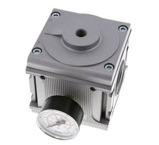 Régulateur de pression piloté G1'' 17500l/min 0.5-16.0bar/7-232psi Aluminium Multifix 5
