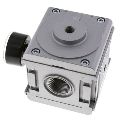 Régulateur de pression piloté G1'' 17500l/min 0.5-16.0bar/7-232psi Aluminium Multifix 5