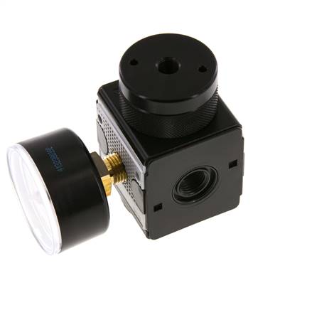 Régulateur de pression piloté G1/4'' 2100l/min 0.5-16.0bar/7-232psi en fonte de zinc Multifix 1
