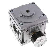 Régulateur de pression piloté G1'' 17500l/min 0.5-16.0bar/7-232psi Aluminium Multifix 5