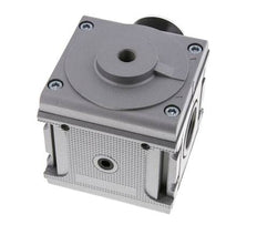Régulateur de pression piloté G1'' 17500l/min 0.5-16.0bar/7-232psi Aluminium Multifix 5