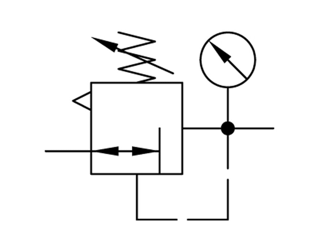 Régulateur de pression G3/8'' 2100l/min 0.5-10.0bar/7-145psi Multifix 1