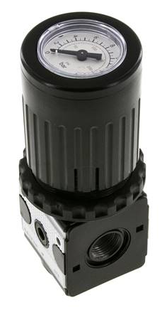 Régulateur de pression G3/8'' 2100l/min 0.5-10.0bar/7-145psi Multifix 1