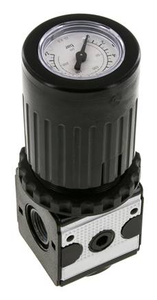 Régulateur de pression G3/8'' 2100l/min 0.5-10.0bar/7-145psi Multifix 1