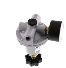 Régulateur de pression de précision G1/4'' 550l/min 0.5-10.0bar/7-145psi en fonte de zinc standard 3