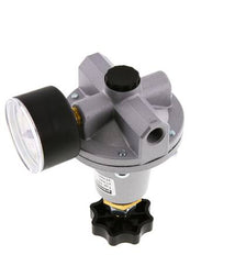 Régulateur de pression de précision G1/4'' 550l/min 0.2-6.0bar/3-87psi en fonte de zinc standard 3