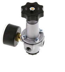 Régulateur de pression G1/4'' 1000l/min 0.5-16.0bar/7-232psi en fonte de zinc standard 1