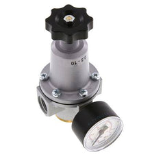 Régulateur de pression G1/2'' 2100l/min 0.5-10.0bar/7-145psi en fonte de zinc Standard 2