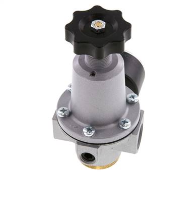 Régulateur de pression G1/2'' 2100l/min 0.5-10.0bar/7-145psi en fonte de zinc Standard 2