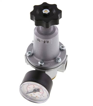 Régulateur de pression G3/8'' 2100l/min 0.2-6.0bar/3-87psi Standard 2