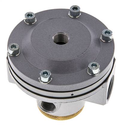 Régulateur de pression piloté G1/2'' 6000l/min 0.0-16.0bar/0-232psi en fonte de zinc standard 3