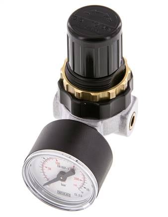 Régulateur de pression G1/8'' 330l/min 0.5-10.0bar/7-145psi Standard 0