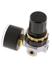 Régulateur de pression G1/4'' 330l/min 0.5-10.0bar/7-145psi en fonte de zinc standard 0