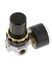 Régulateur de pression G1/4'' 330l/min 0.5-3.0bar/7-44psi en fonte de zinc standard 0
