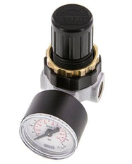 Régulateur de pression G1/4'' 330l/min 0.5-6.0bar/7-87psi en fonte de zinc standard 0