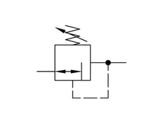 Régulateur de pression G1/8'' 330l/min 0.1-3.0bar/1-44psi Standard 0