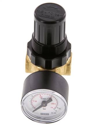 Régulateur de pression G1/8'' 330l/min 0.1-3.0bar/1-44psi Standard 0