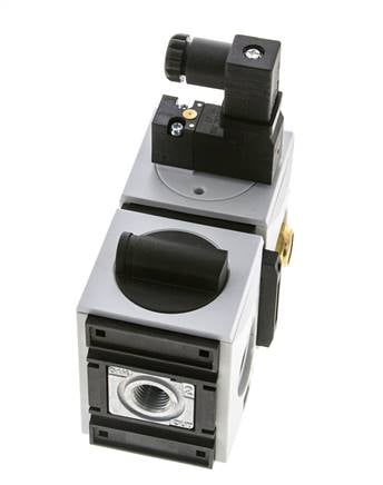 Vanne à démarrage progressif 1/4'' 24VDC 1300l/min Futura 1