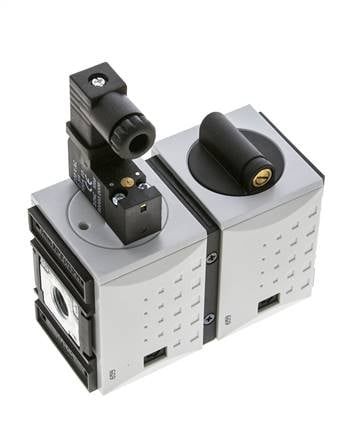 Vanne à démarrage progressif 1/4'' 24VDC 1300l/min Futura 1