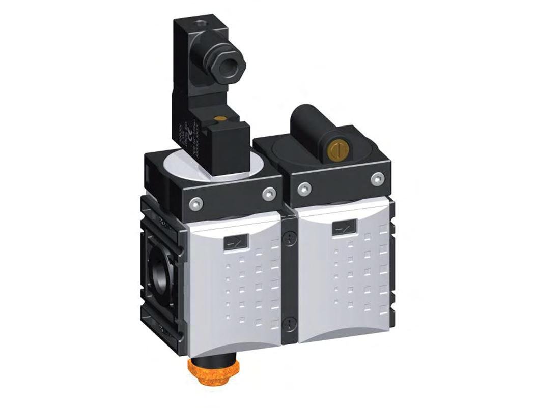 Vanne à démarrage progressif 1/4'' 115VAC 1300l/min Futura 0