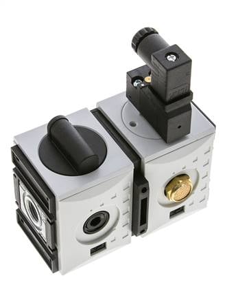 Vanne à démarrage progressif 1/4'' 24VDC 1300l/min Futura 1