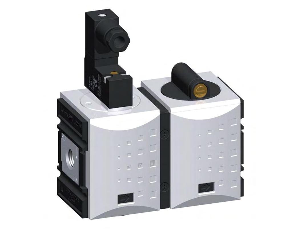 Vanne à démarrage progressif 1/4'' 24VDC 1300l/min Futura 1