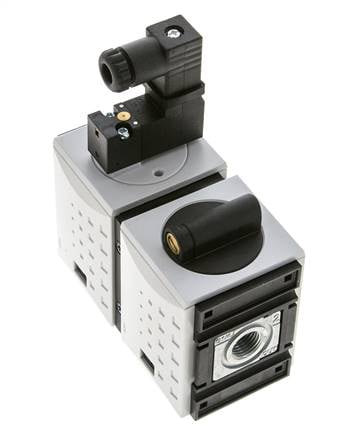 Vanne à démarrage progressif 1/4'' 24VDC 1300l/min Futura 1