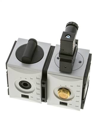 Vanne à démarrage progressif 3/8'' et 1/4'' 230VAC 1300l/min Futura 1