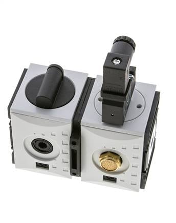 Vanne à démarrage progressif 1/4'' 24VDC 1300l/min Futura 1