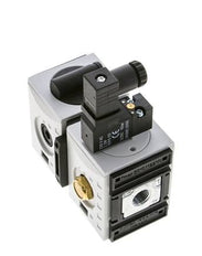 Vanne à démarrage progressif 1/4'' 24VDC 1300l/min Futura 1