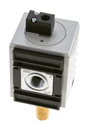Vanne 3/2 G3/8 Actionnée Pneumatiquement 4300 l/min Futura 2