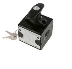 Vanne à boisseau sphérique 3/2 G1/2 11000 l/min Verrouillage Multifix 2