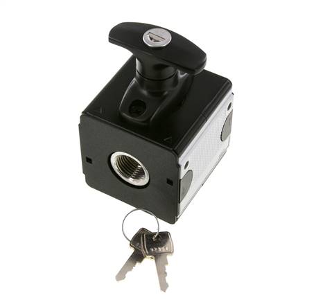 Vanne à boisseau sphérique 3/2 G1/2 11000 l/min Verrouillage Multifix 2