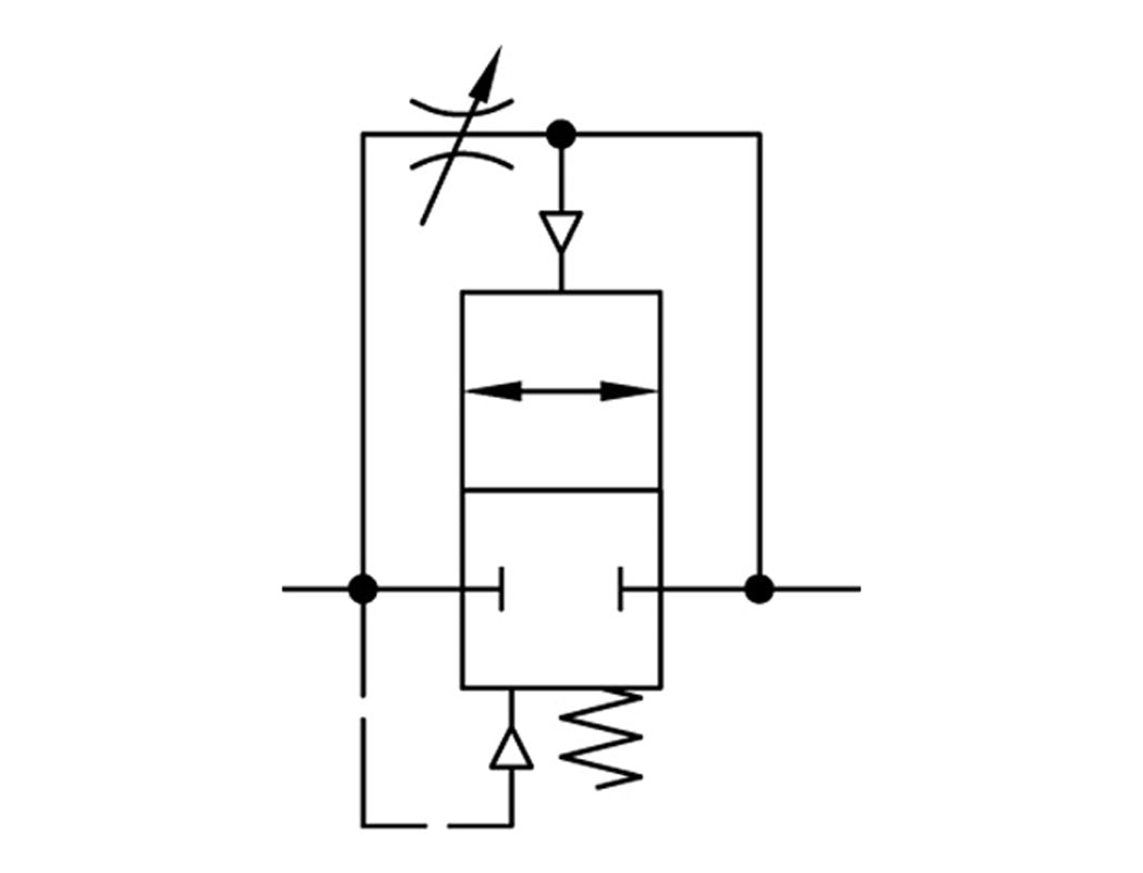 Vanne à démarrage progressif 1/4'' 2250l/min Multifix 0