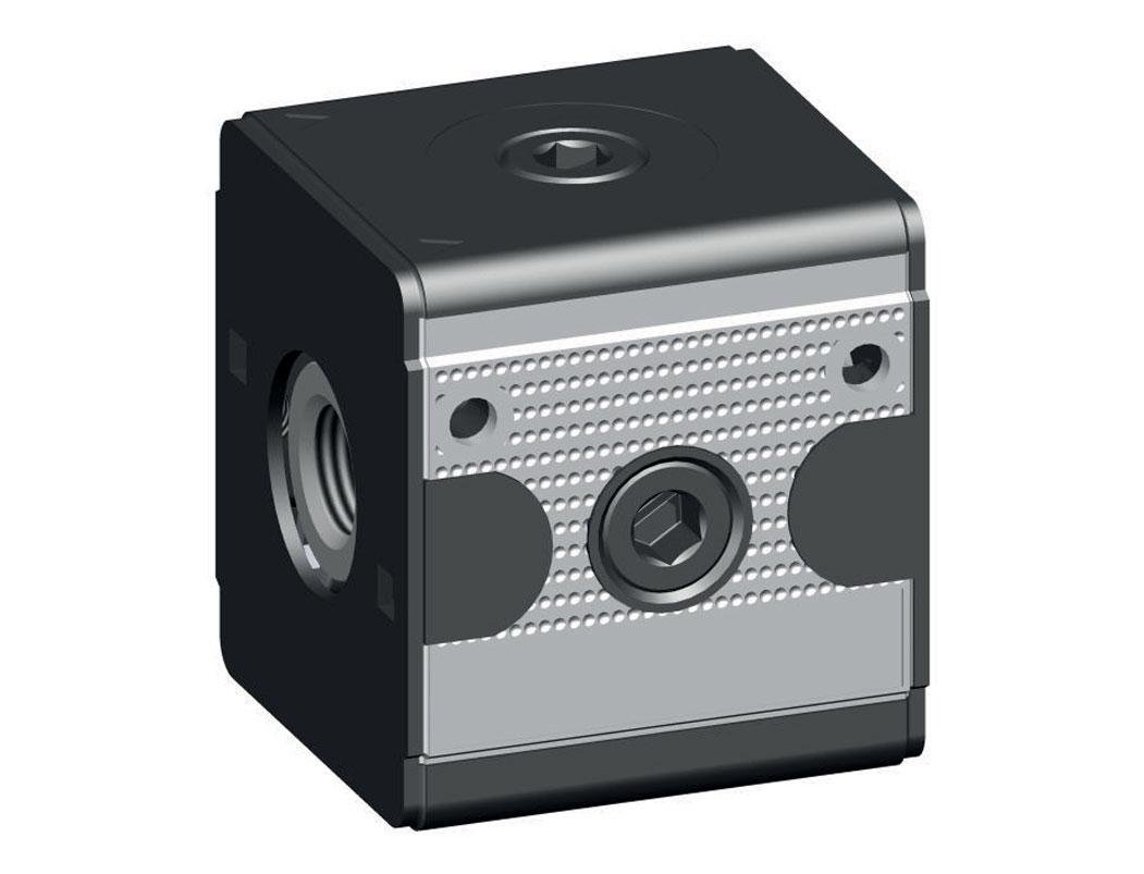 Distributeur G1/4 700 l/min avec clapet anti-retour Multifix 1