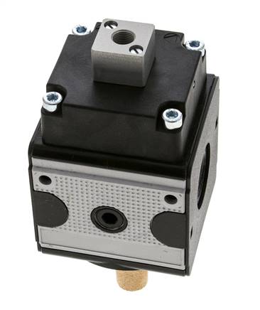 Vanne 3/2 G1/2 actionnée pneumatiquement 4000 l/min Multifix 2